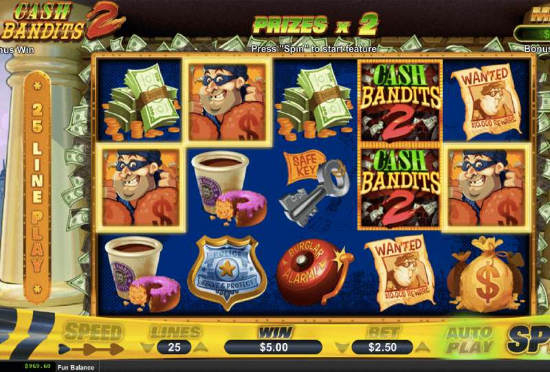 Cash Bandits 2 Slot Machine2